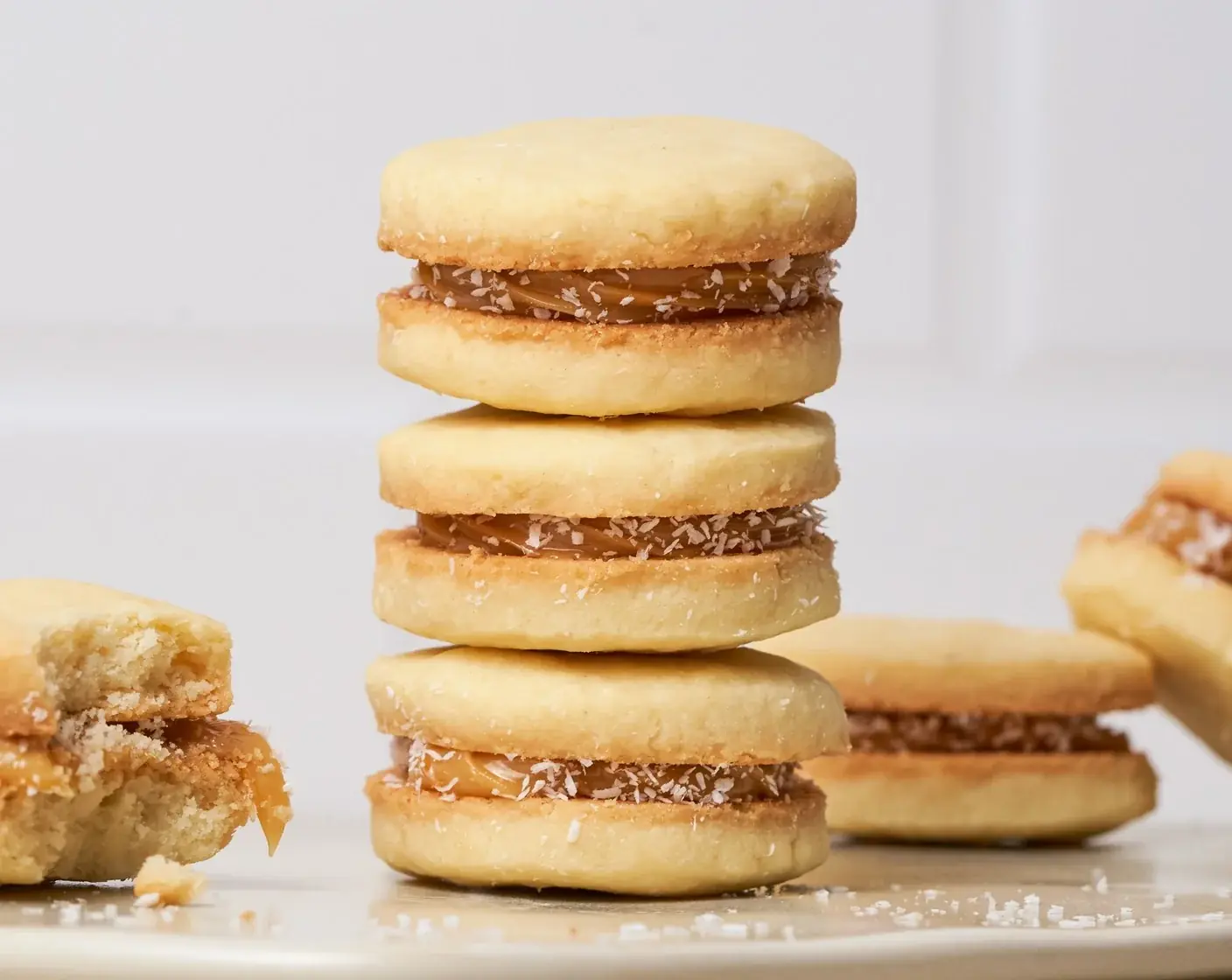 Alfajores with Dulce de Leche