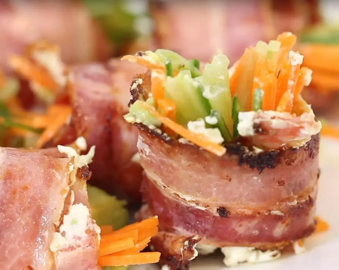 Bacon-Wrapped Sushi