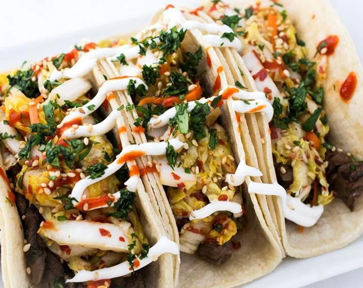 Bulgogi Beef Korean Tacos