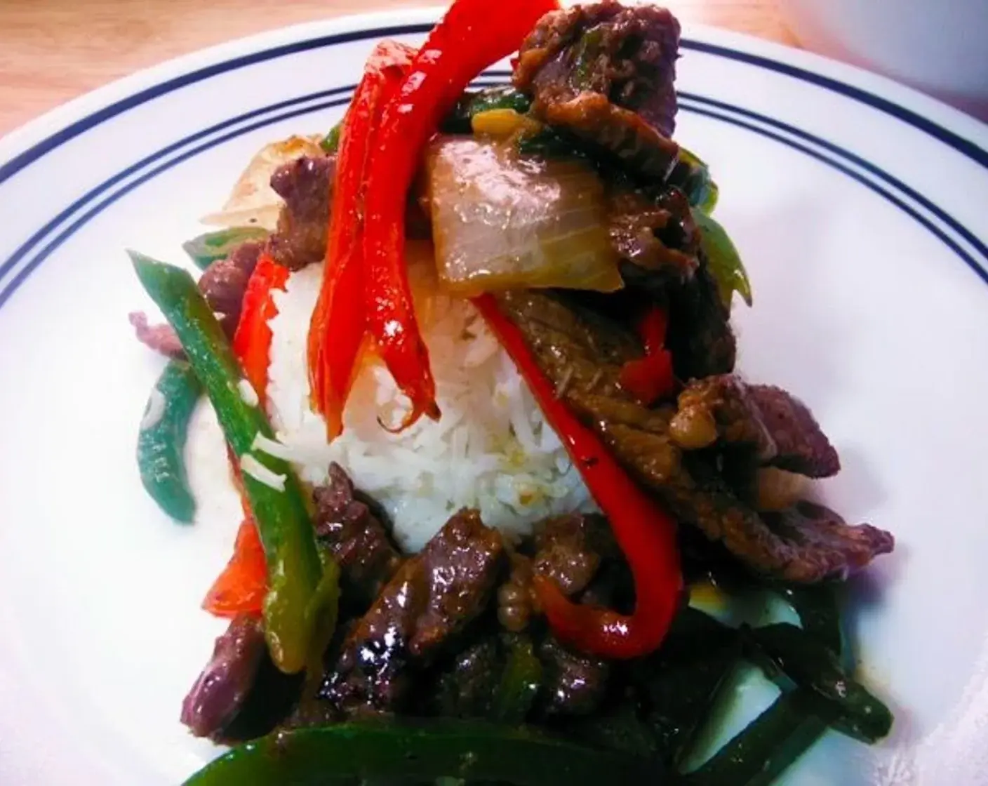 Chinese Pepper Steak with Onions