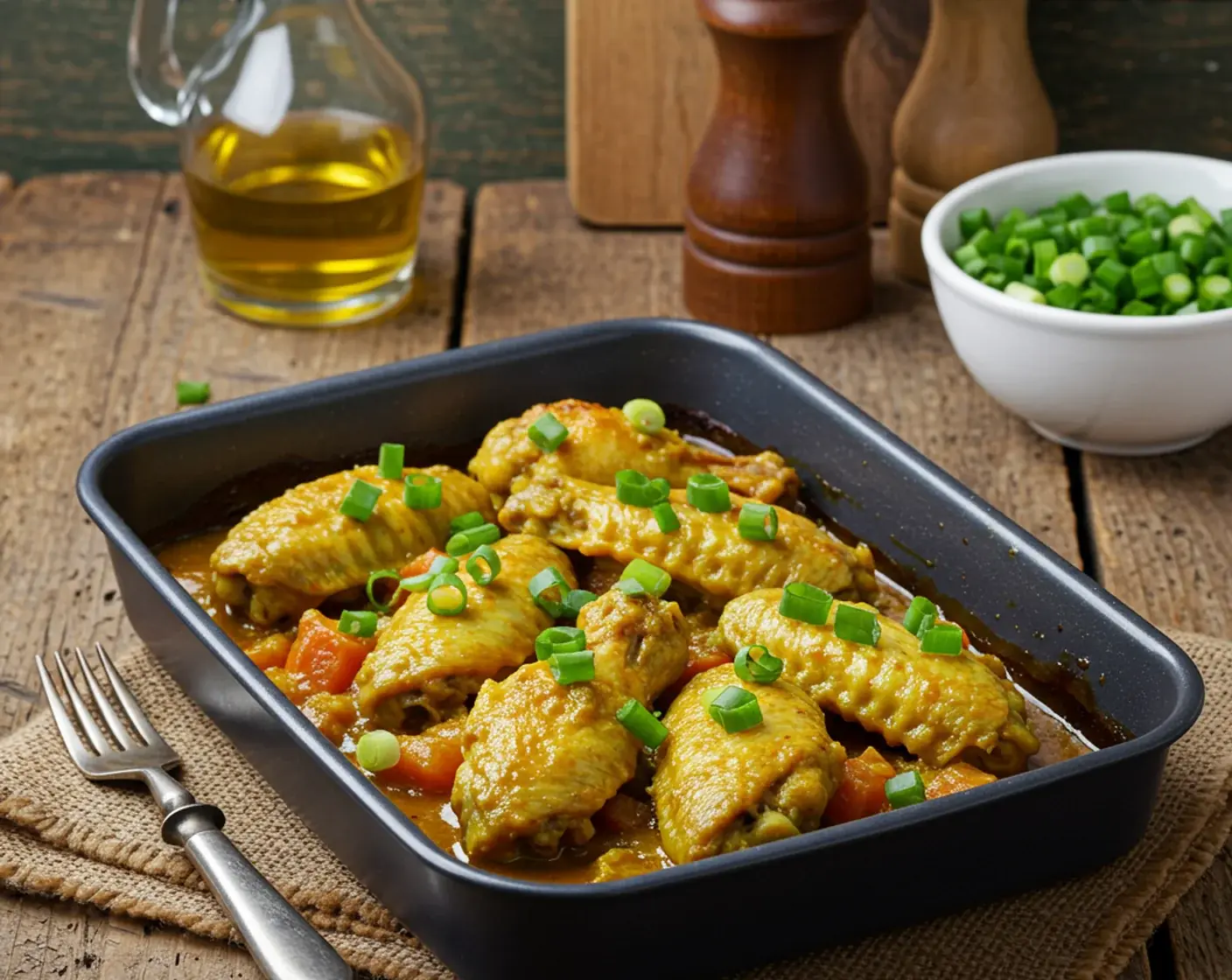 Curry Stew Chicken Wings: Spicy, Tender & Packed with Flavor