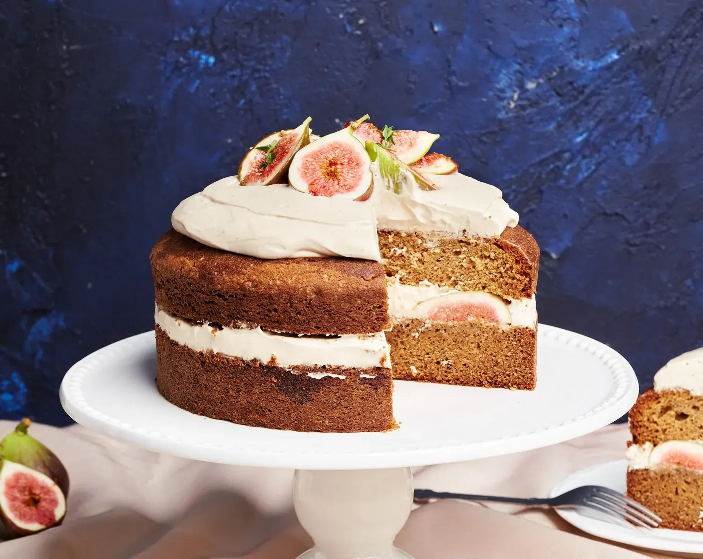 Earl Grey Fig Cake