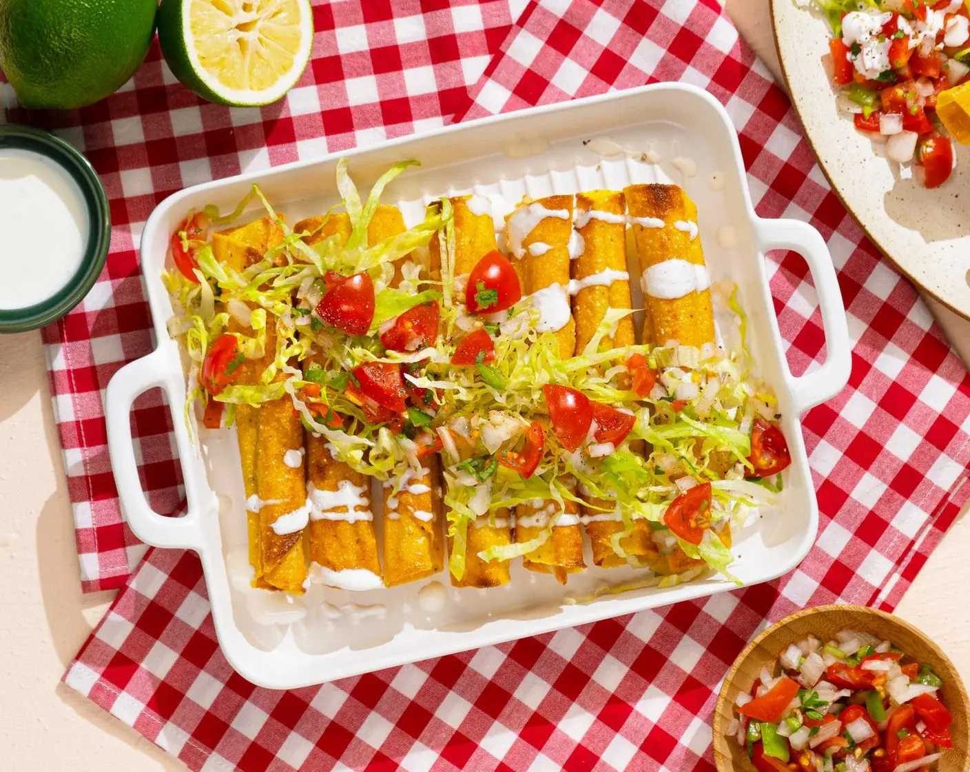 Easy Chicken Flautas