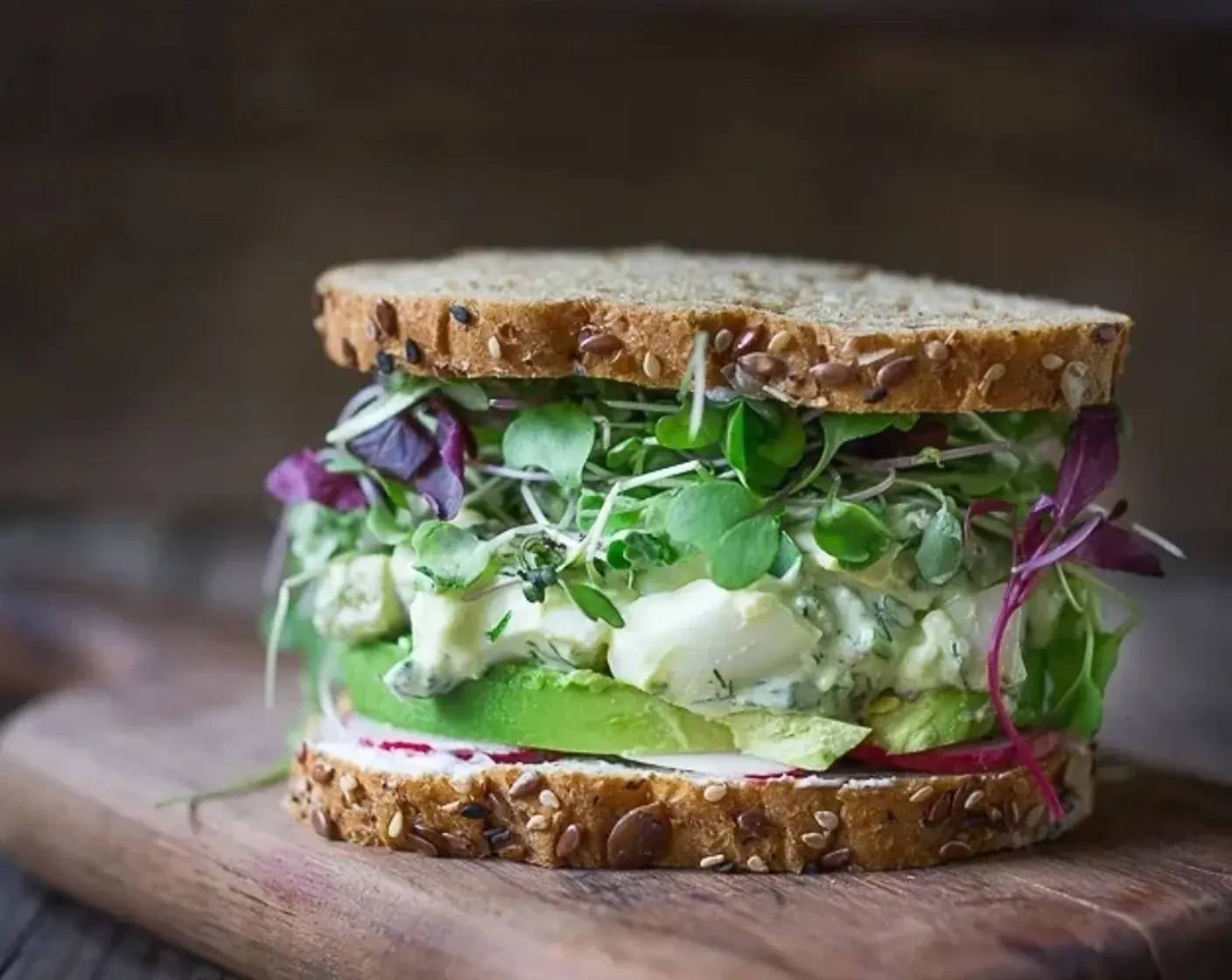 Green Goddess Egg Salad with Avocado