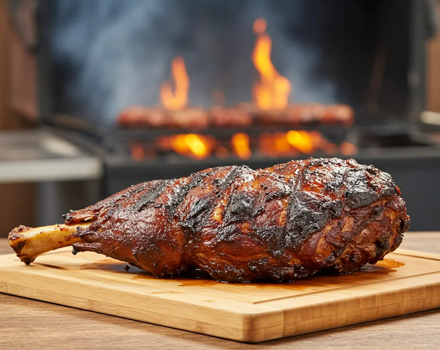 Grilled Caribbean Goat Leg: Juicy & Flavorful Island Feast