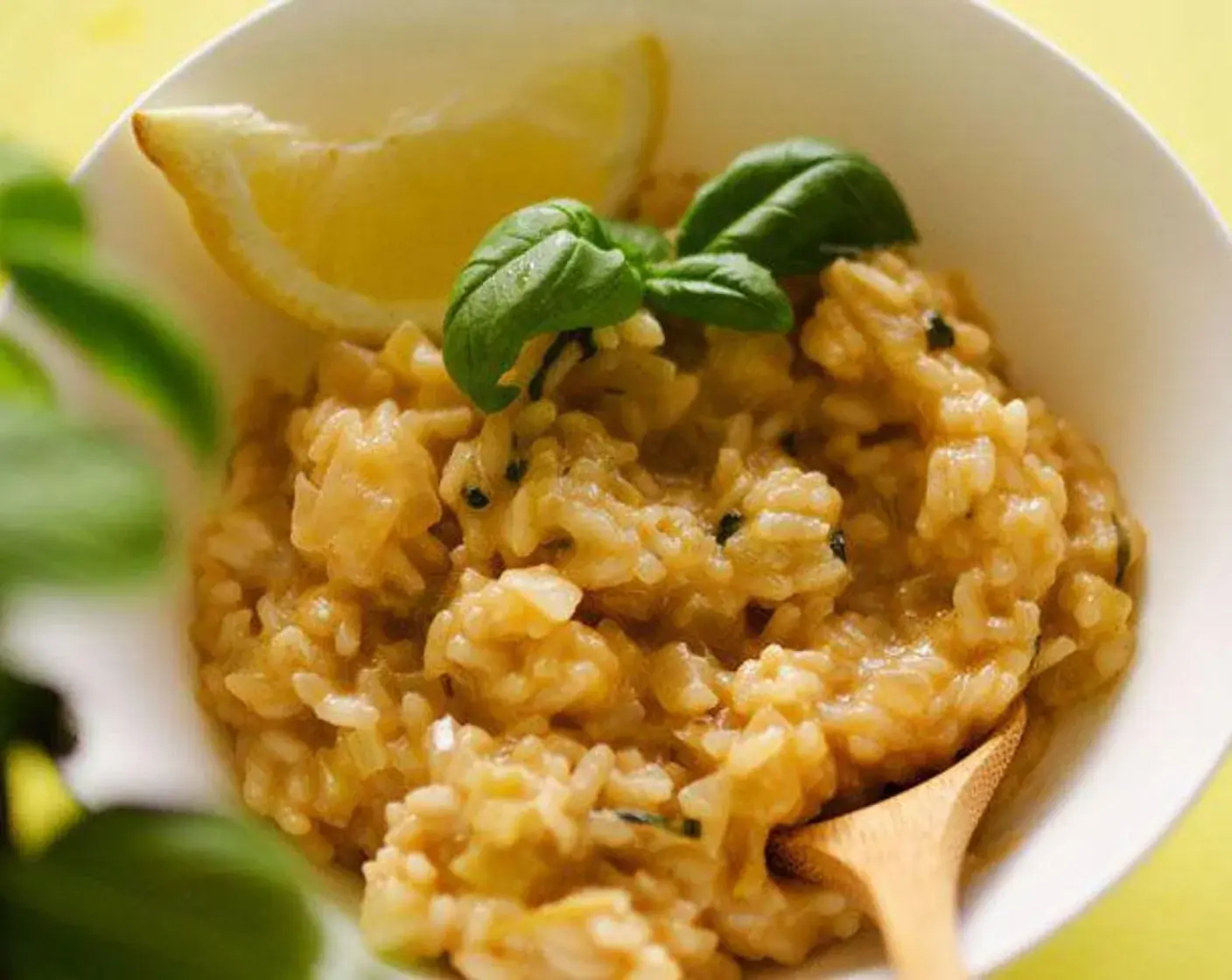 Lemon Basil Risotto