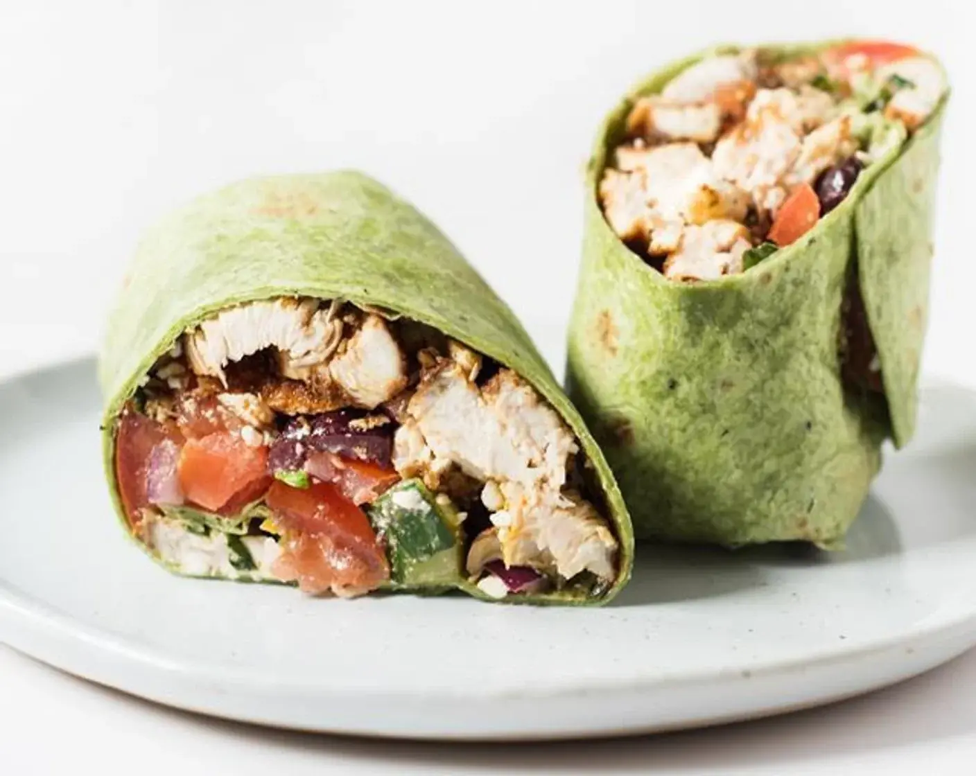 Mediterranean Chicken Wrap