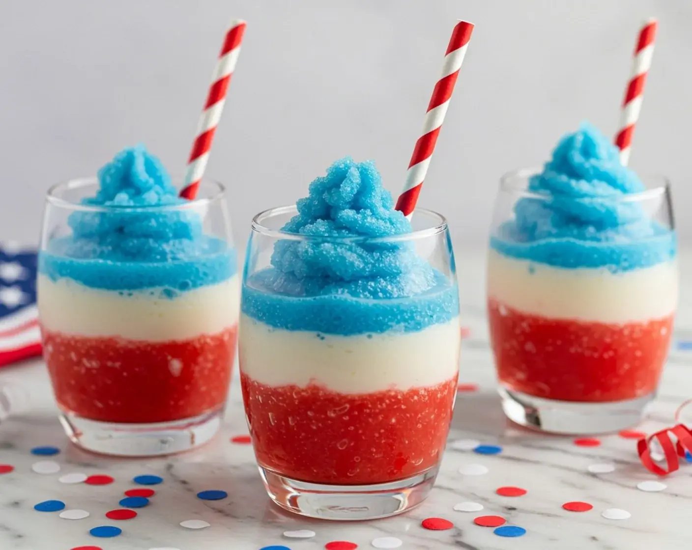 Patriotic Boozy Slushy