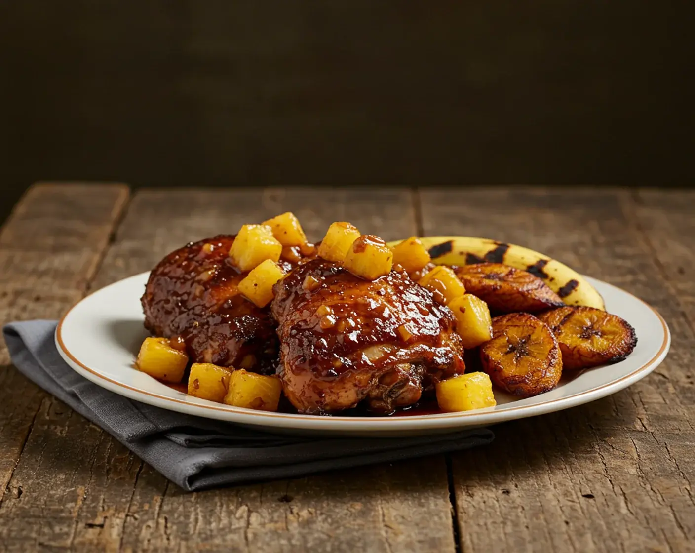 Pineapple Jerk Chicken: Sweet, Spicy & Smoky Island Flavor