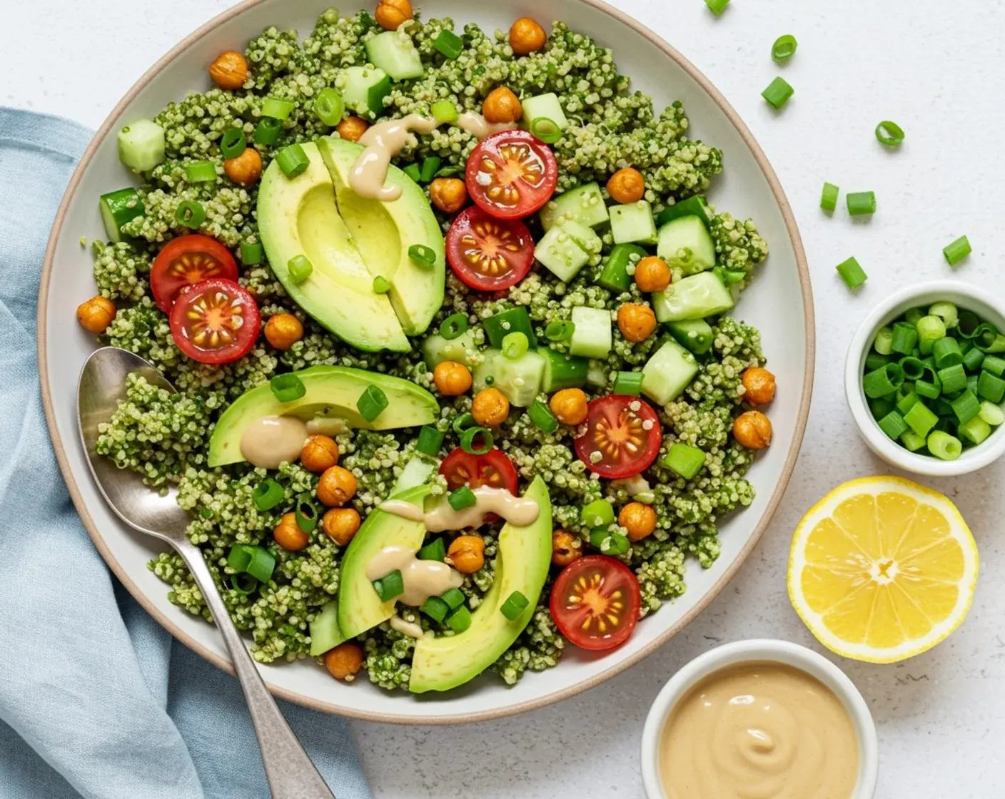 Quinoa Green Goddess Bowl