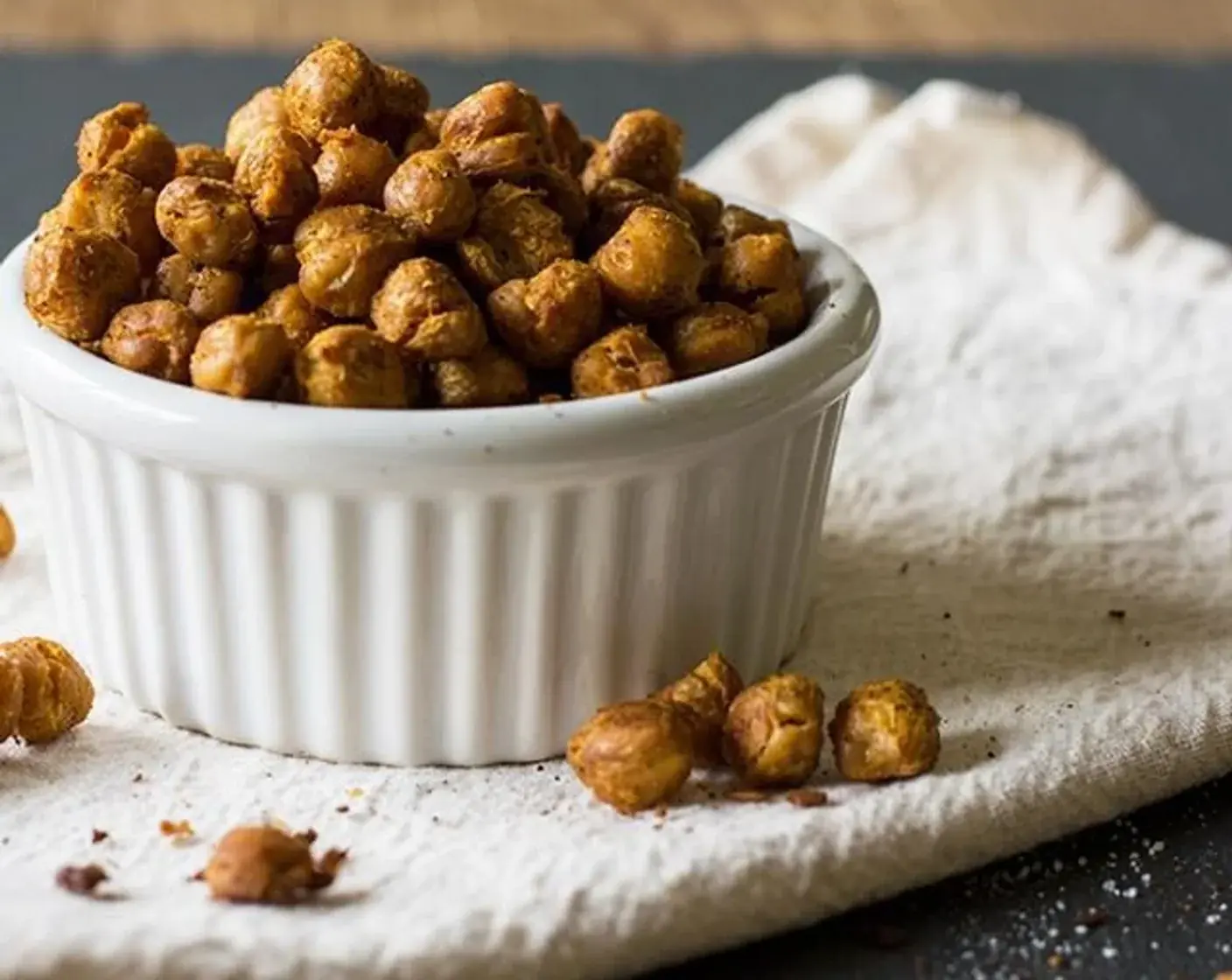 Savory Spiced Roasted Chickpeas
