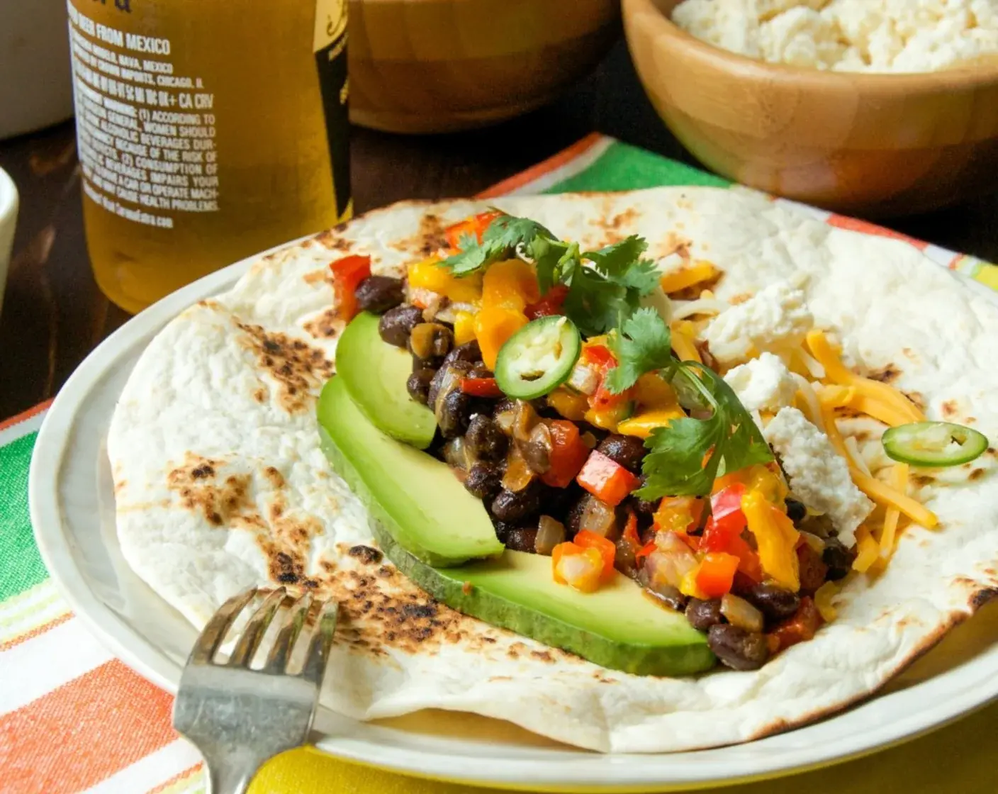 Smoky Black Bean Tacos