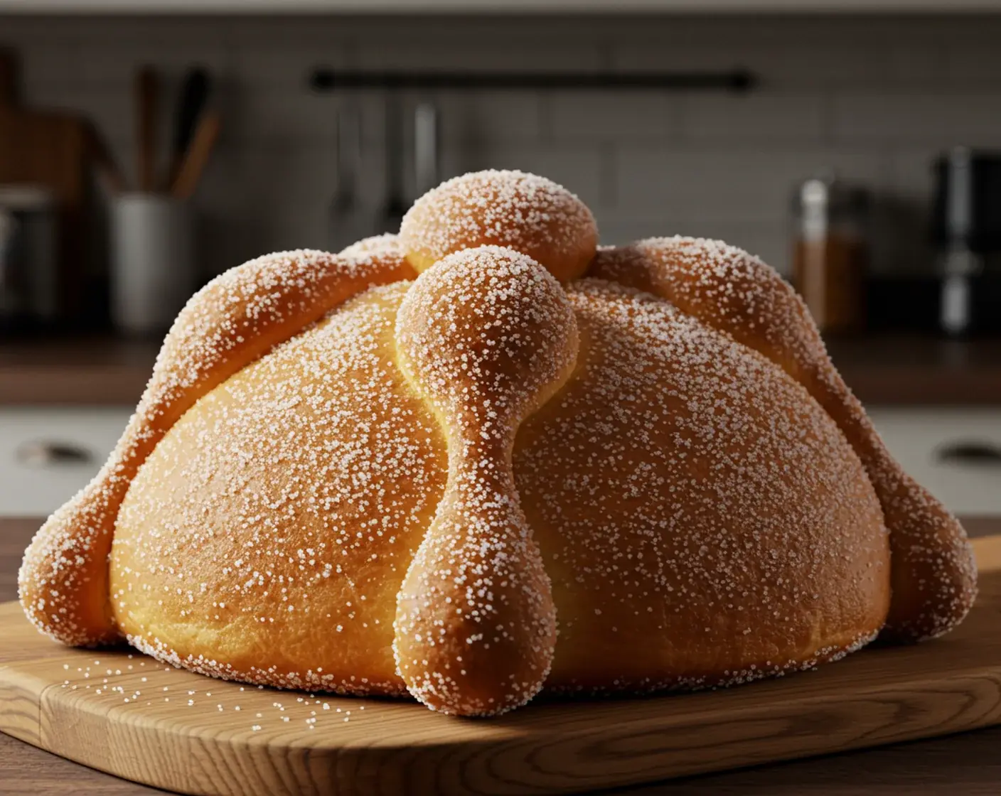 Soft and Fragrant Pan de Muerto (Mexican Bread of the Dead)