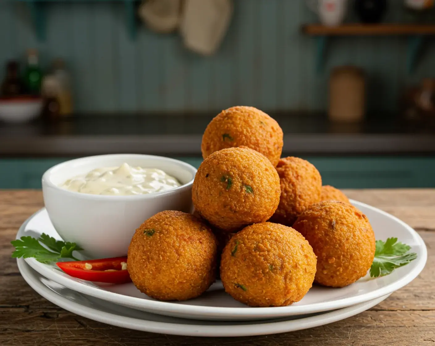 Spicy Caribbean Fried Fish Balls: Crispy & Flavorful