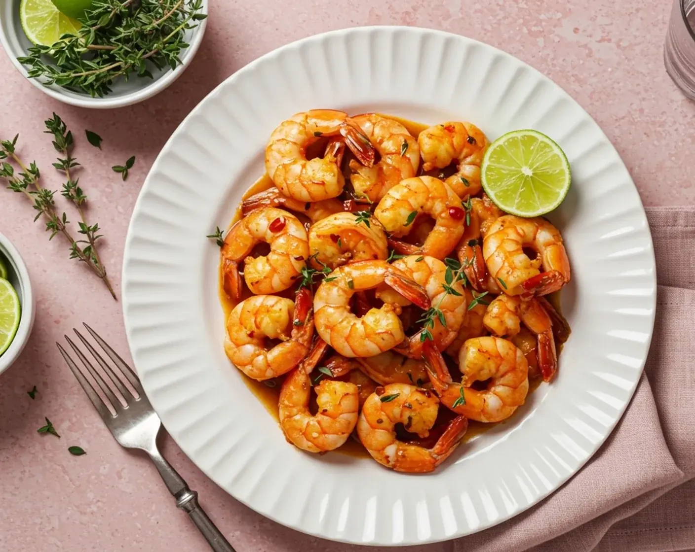 Spicy Caribbean Pepper Shrimps