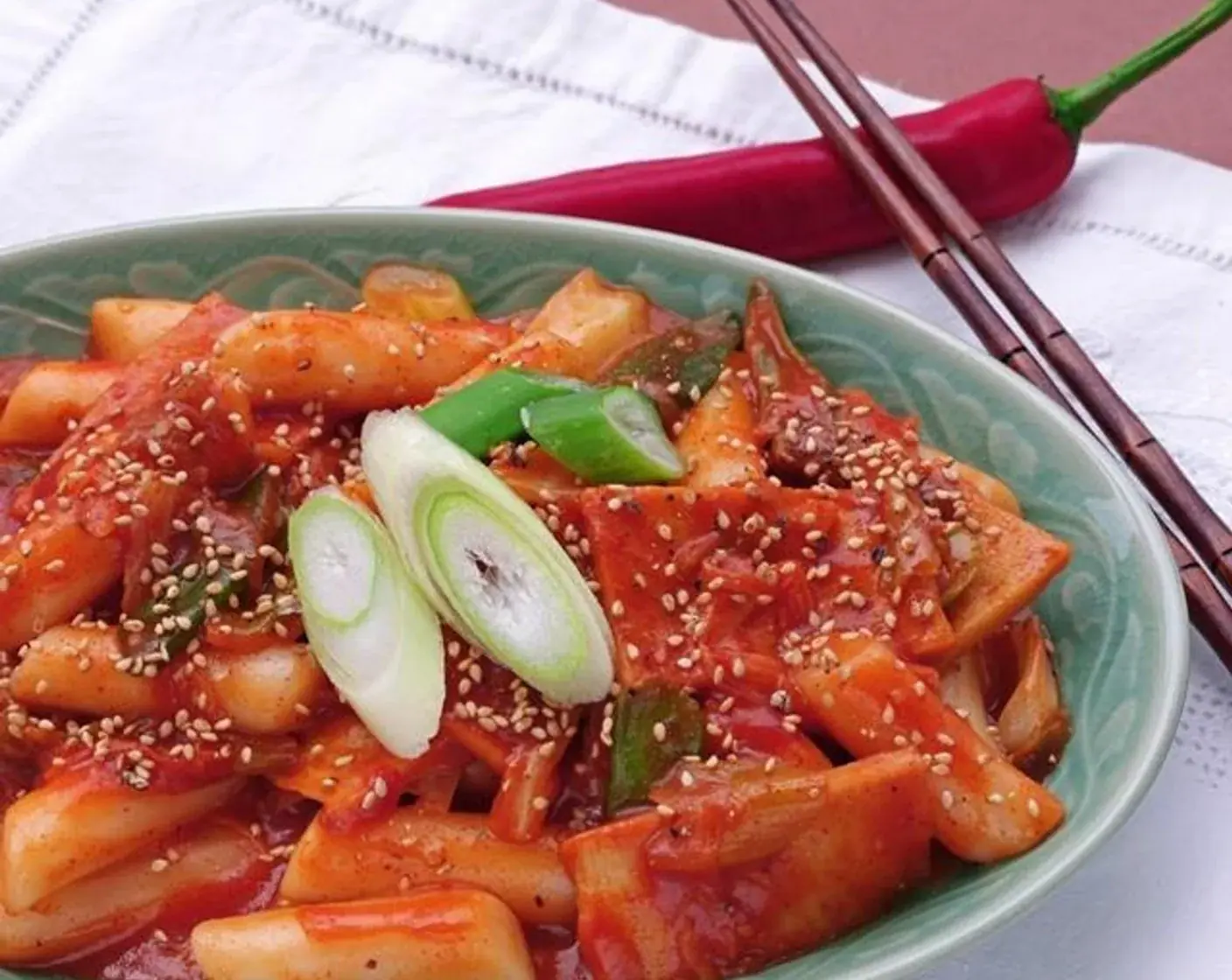 Spicy Korean Rice Cakes