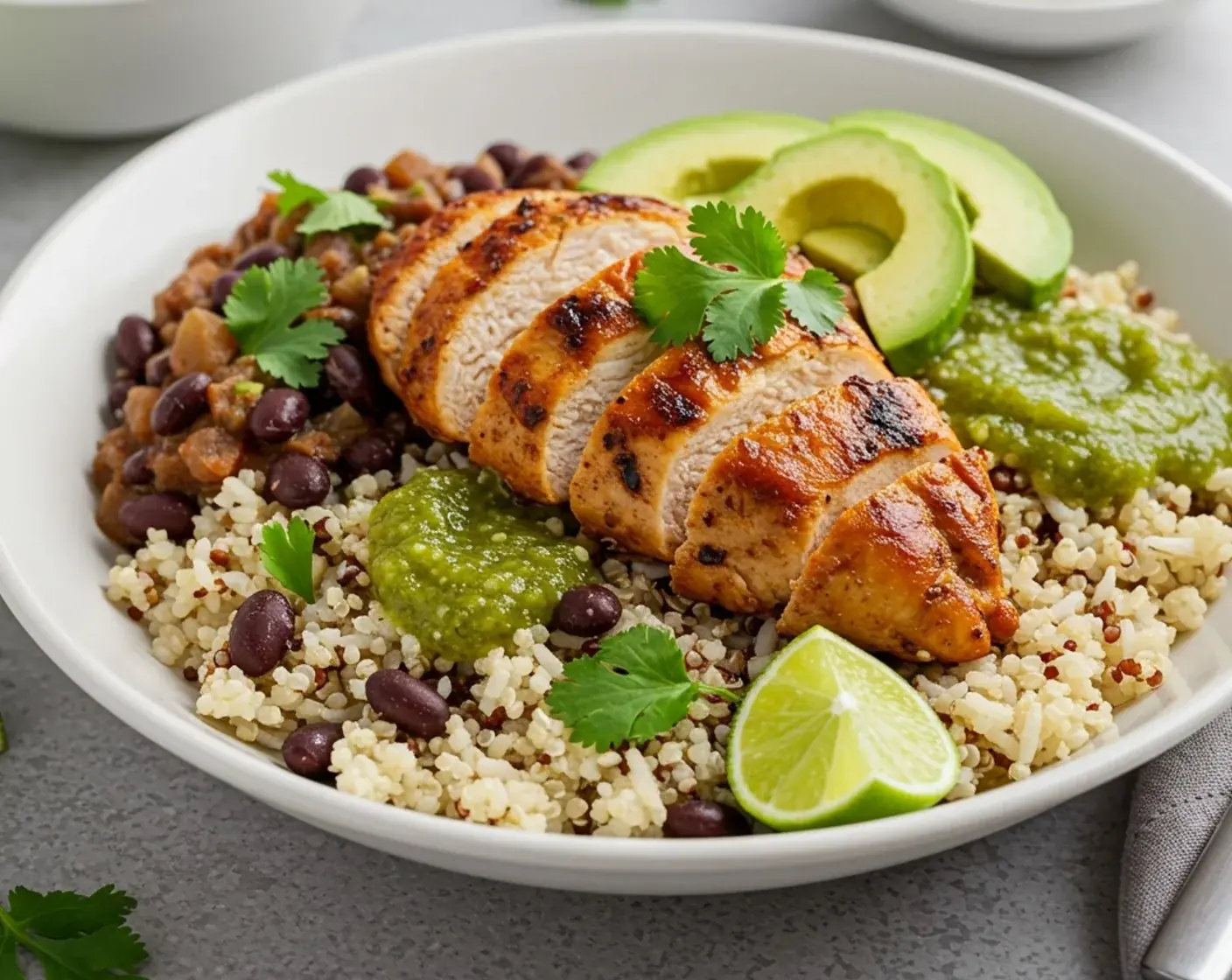Spicy Mexican-Style Protein Bowl