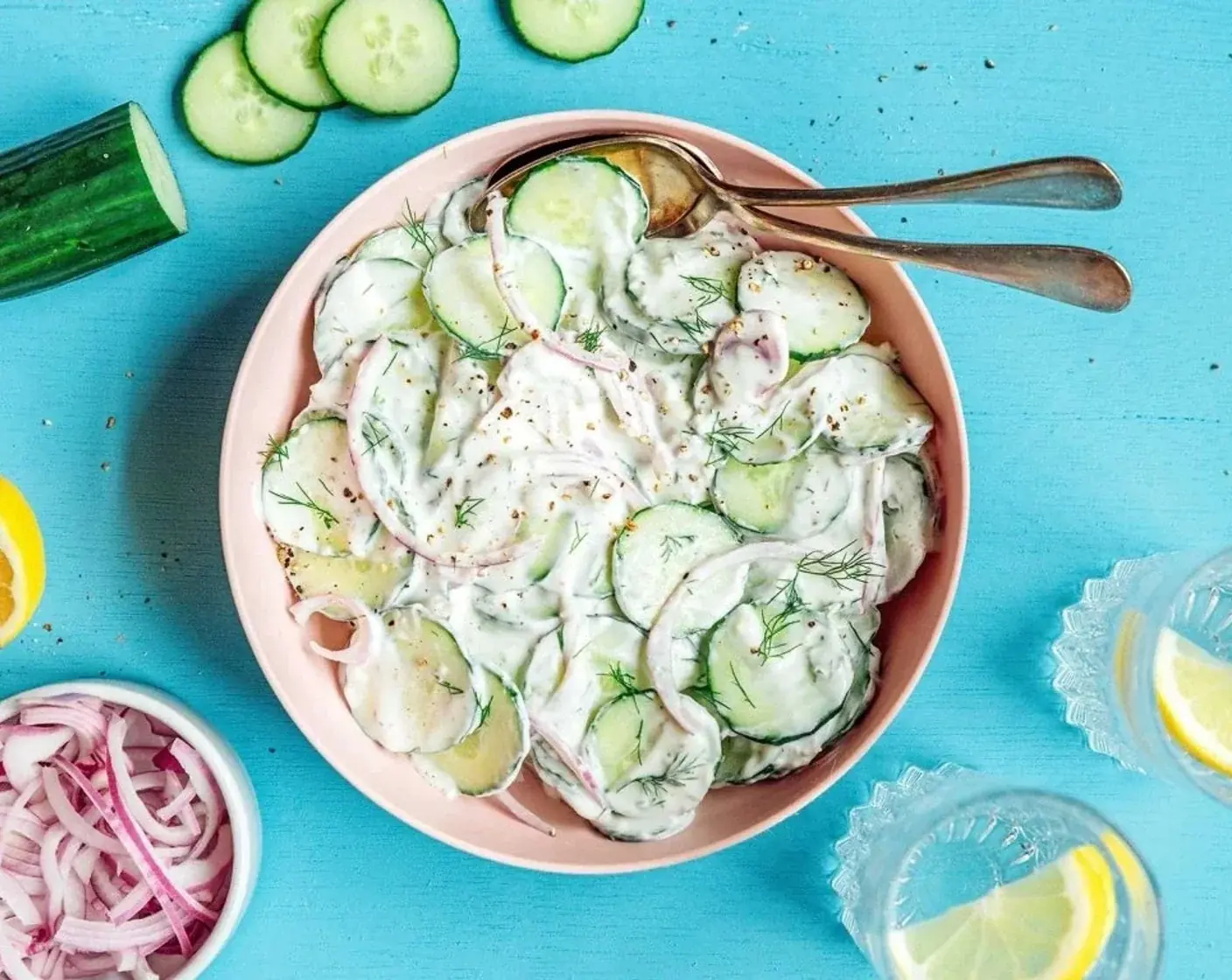 Tzatziki Cucumber Salad